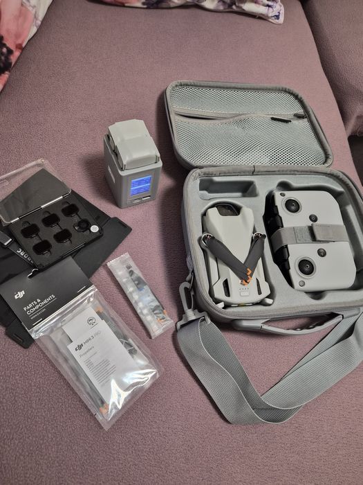 DJI Mini 3  ..НОВ с Гаранция.. + комплект филтри, чанта и интелигентно зарядно