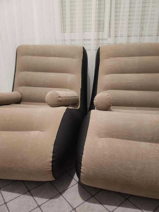 Надуваем шезлонг