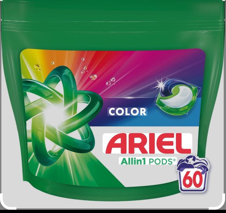 Capsule Ariel Color 60 bucati