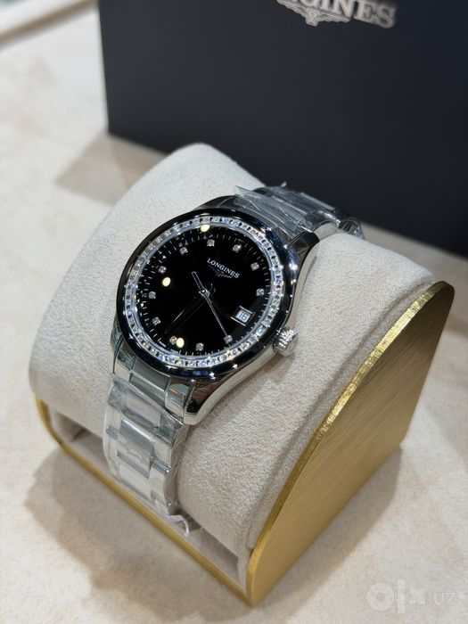 Швейцарская роскошь: Женские  Longines Conquest Classic с бриллиантами