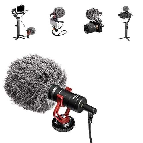 Microfon stereo Boya BY-MM1 ,ca nou,accesorii