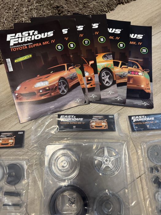 DeAgostini Toyota Supra Bryan Fast And Furious 1/8 Altaya macheta