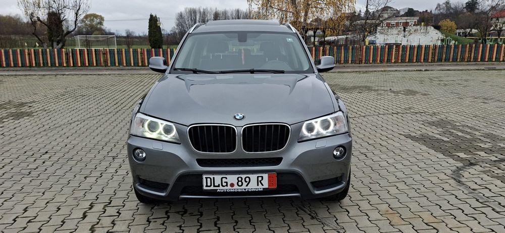 BMW X3, X-DRIVE 4X4, 12/2012, DIESEL 2,0, AUTOMAT, EURO 5, 187000 KM.