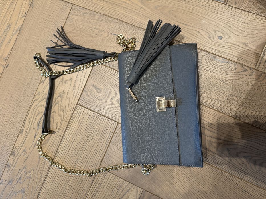 Сумочка серая , 25х20