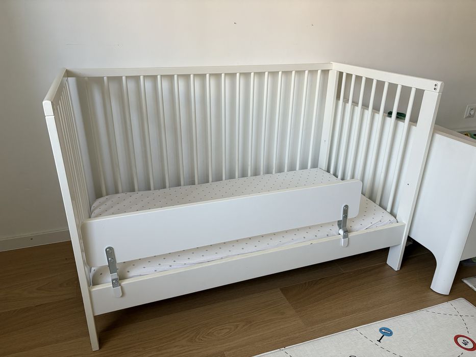 Бебешко креватче GULLIVER с матрак KRUMMELUR