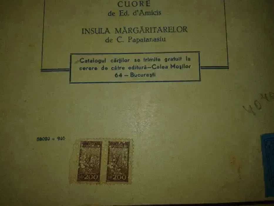 Zanele din Valea Cerbului carte veche de colectie