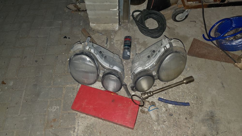 W210 фары мерседес