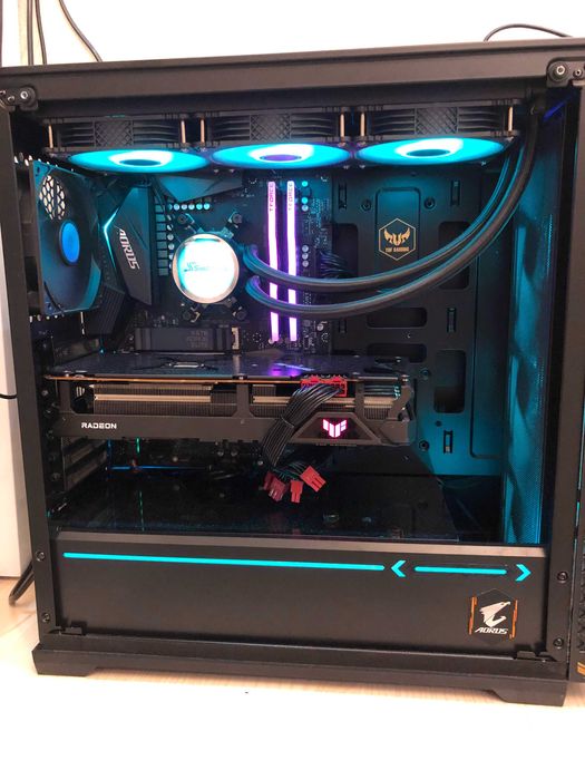 Игровой ПК Ryzen 7 5700x, ASUS TUF Radeon 6900XT 16GB, ОЗУ 32GB