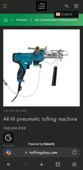 Pistol tufting Covoare, pistol țesut covoare, tufting gun