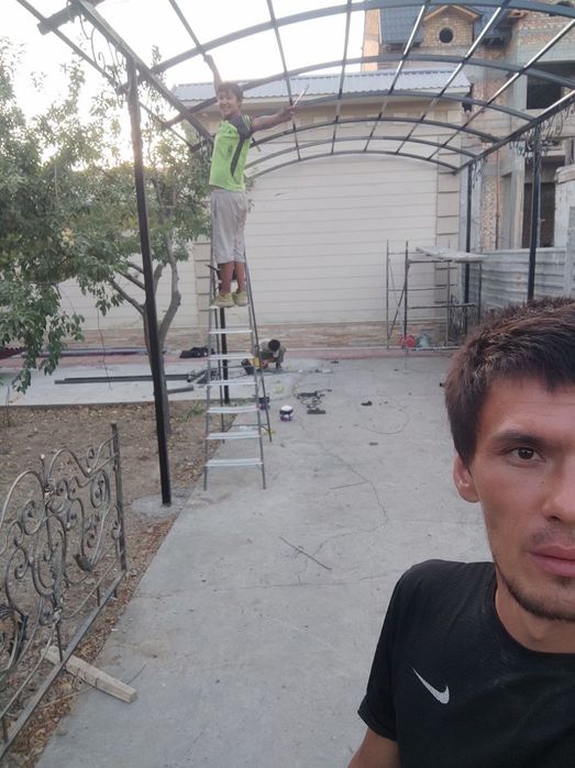Сварщик на выезд Навес зобор перила трасса svarshik chaqiruvga