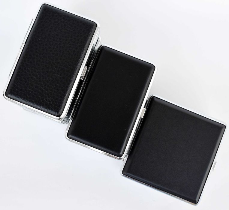 НОВА ЛУКСОЗНА ТАБАКЕРА. КОЖЕНИ ТАБАКЕРИ ЗА 100ММ, SLIM И 80ММ ЦИГАРИ.Tabakera Slim Cigarette Case Cigarette Box.Подарък за пушач Подарък за мъж и жена