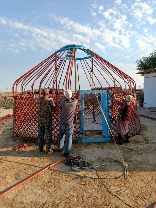 6 қанат қазақы киіз үй