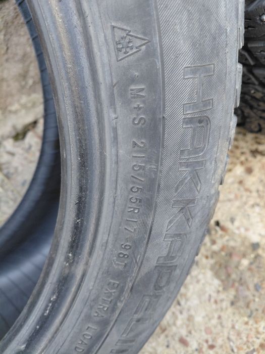 Продам 2шины 215/55 17пара