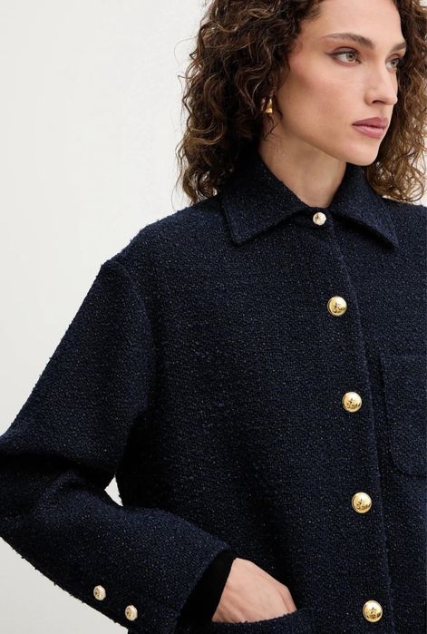 Pinko букле яке/сако със златисти брандирани копчета