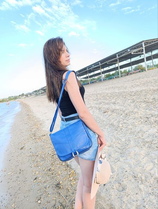 Сумка из натуральной кожи