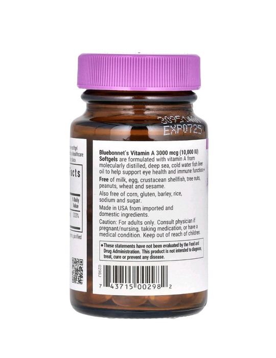 Bluebonnet. Vitamin A