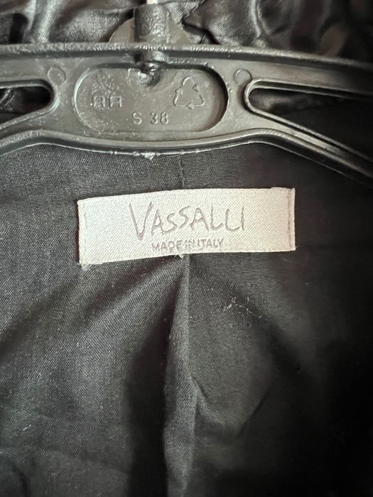 Geaca Vassalli italy lunga neagra
