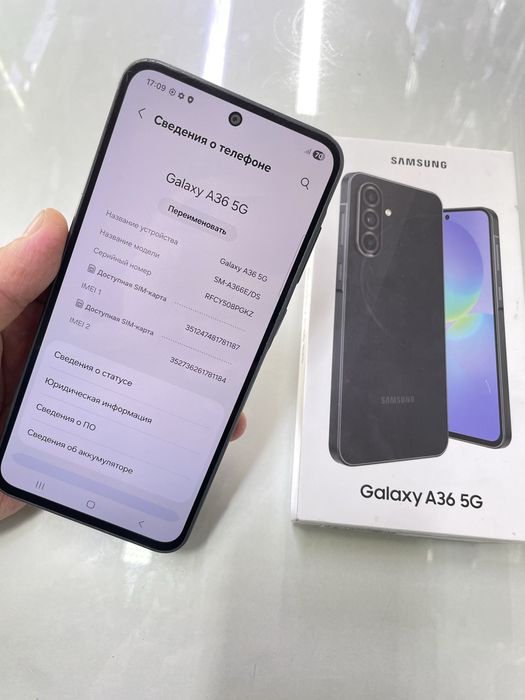 Samsung A36 (128GB) в идеальном состояний