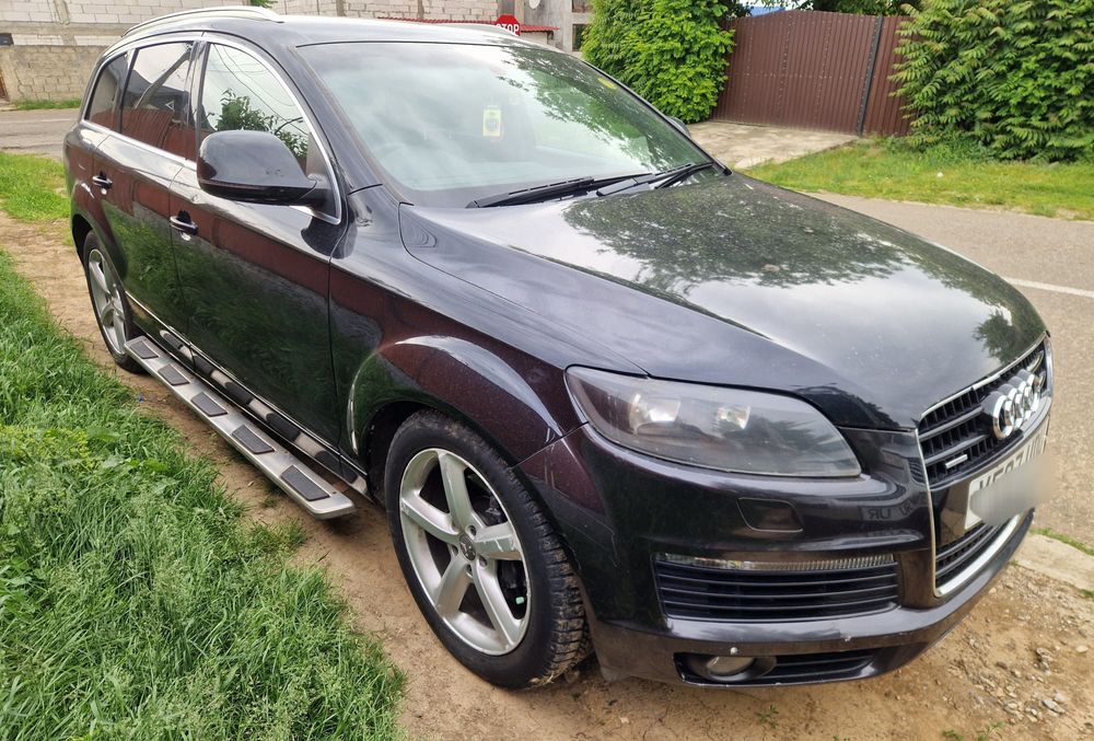 Dezmembrez audi q7 4l s-line 7 locuri motor 3.0 tdi bug bun cutie automata perne aer cardan grup diferențial jante r20 carlig remorcare bara piese