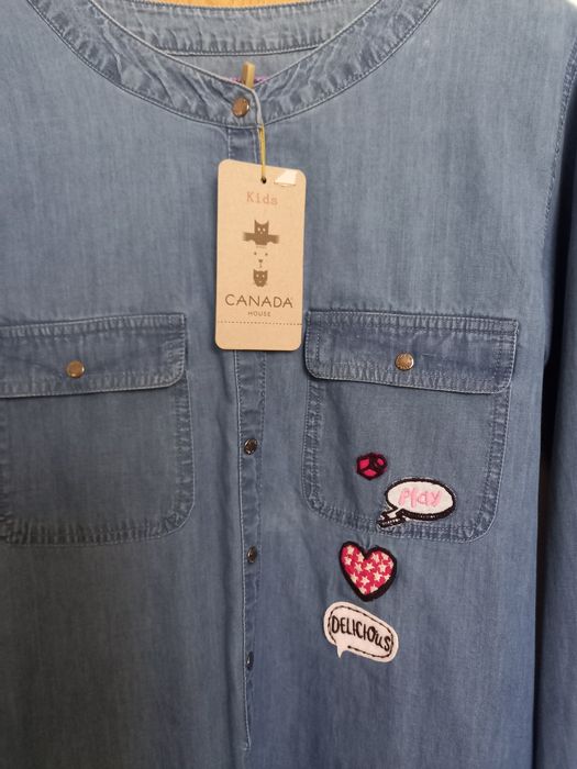 Rochie denim, 16 ani