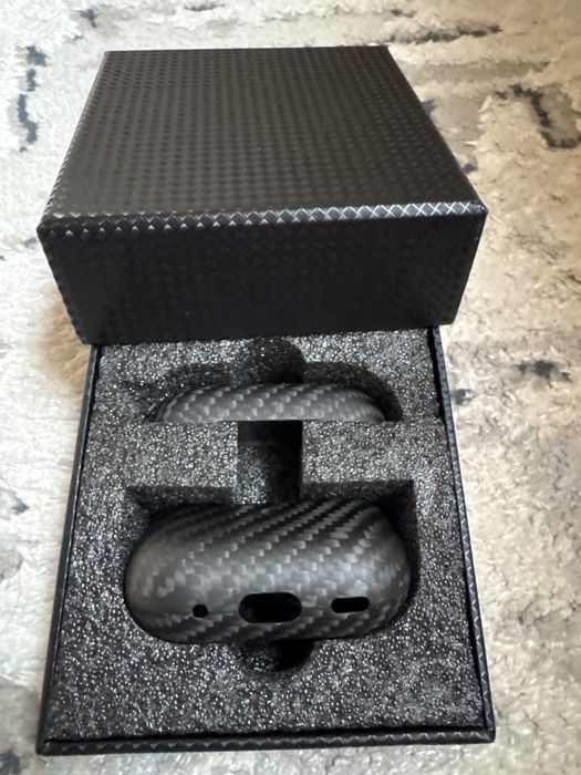 Чехол для Airpods Pro 2 Airpods Pro 1 Aramid Carbon Fiber