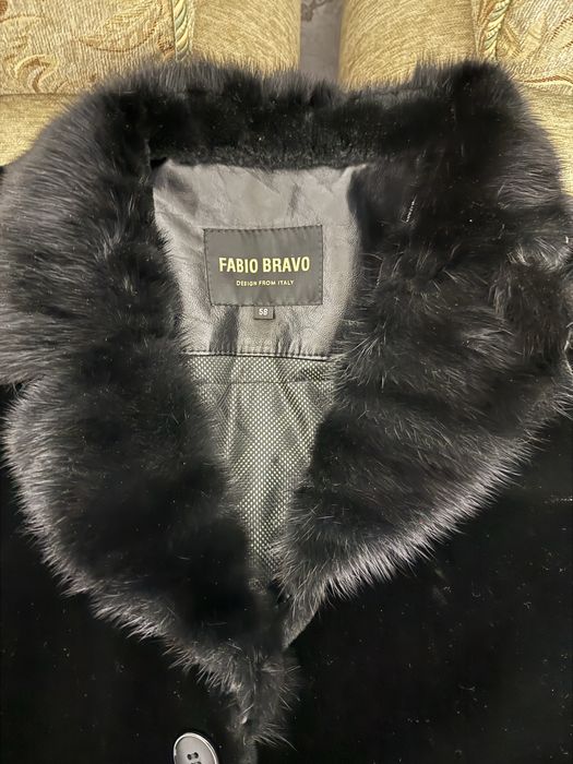 Мужская теплая шубка