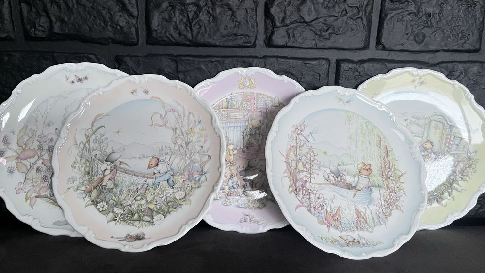 Фарфоровые тарелочки Англия