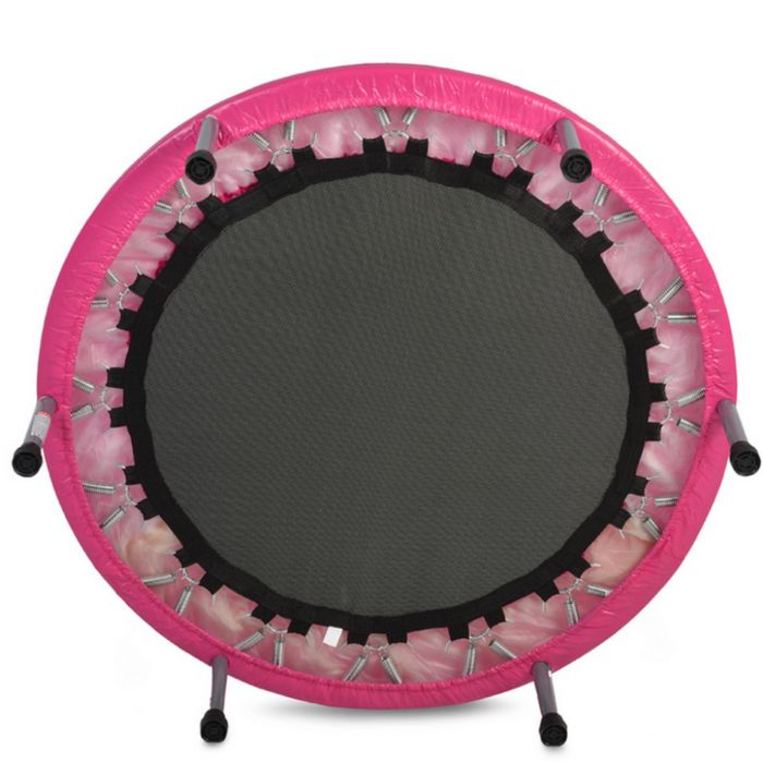 Батут без мрежа Byox 101cm/96cm — розов и син, до 100 кг