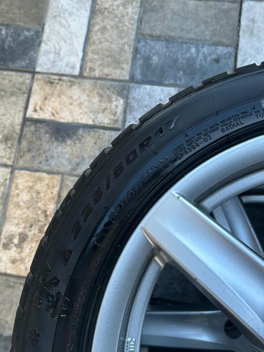 Vand set de jante cu anvelope R17
