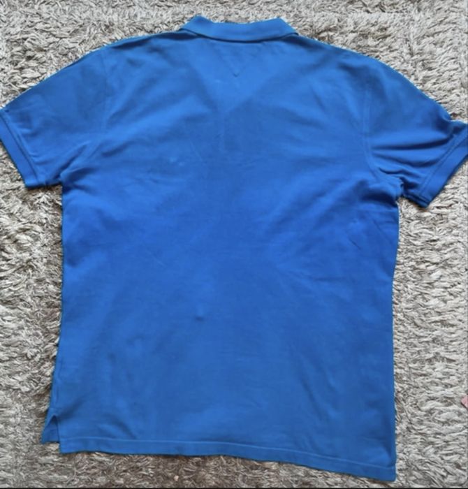 Tricou polo Tommy Hilfiger albastru XXL