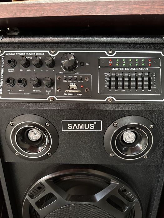 Boxe Samus pmpo 2000w