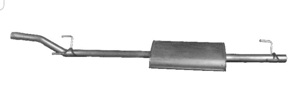 Toba eșapament Volkswagen LT 1996 - 2006 Tobă intermediară PRODUS NOU