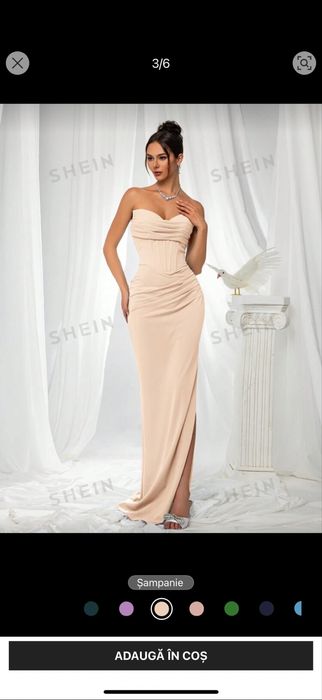 Vand rochie crem, nepurtata