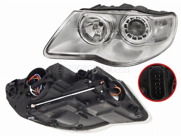 Фара Volkswagen Touareg