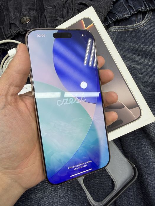 IPHONE 16 PRO MAX 256gb Gold simcart +esim