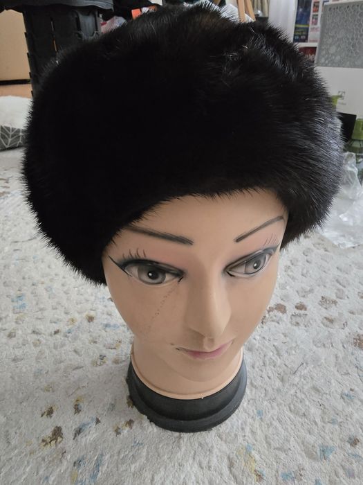 Шапка норковая новая