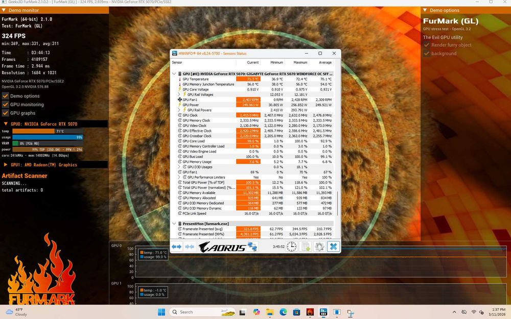 PC Gaming Ryzen 7 9800X3D RTX 5070 32GB RAM