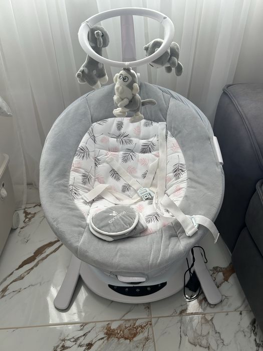 Електрическа люлка Cangaroo - La Scala, розова