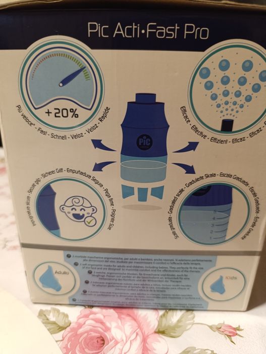 Aparat aerosoli Pic solution folosit o singură dată