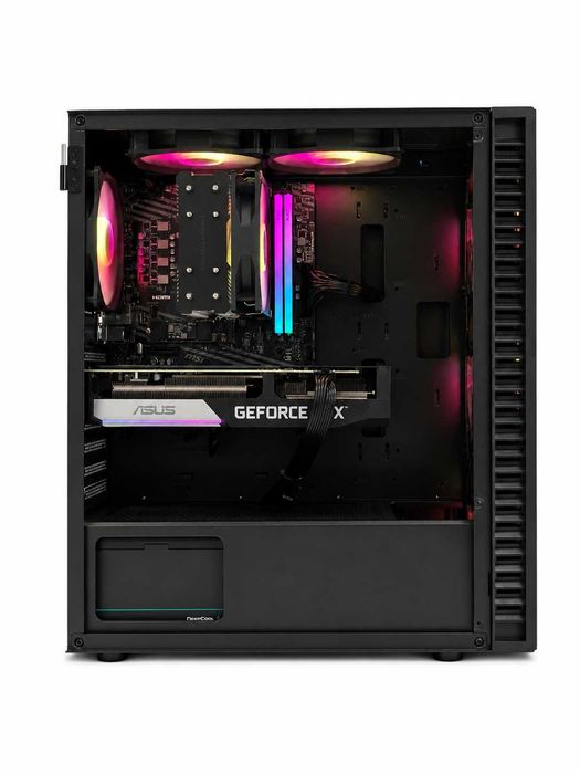 НОВО! RTX 3070, Ryzen 5 9600X, 32GB DDR5 RAM, 650W Геймърски компютър
