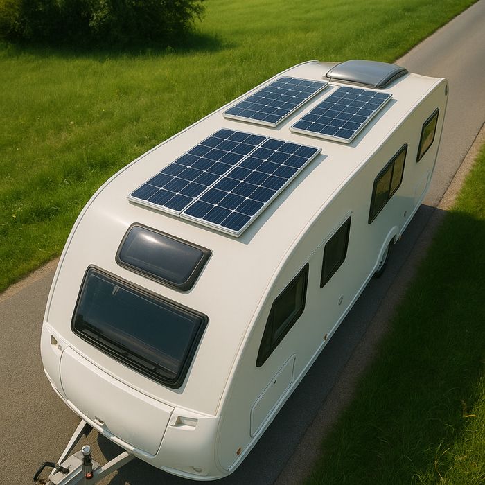 Соларни системи за Кемпери и Каравани. Изработка и монтаж