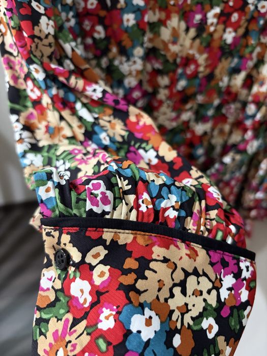 Rochie lunga Hobbs London vascoza marimea 16 UK noua cu eticheta