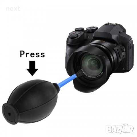Комплект за почистване на фотоапарат и обективи 5 в 1