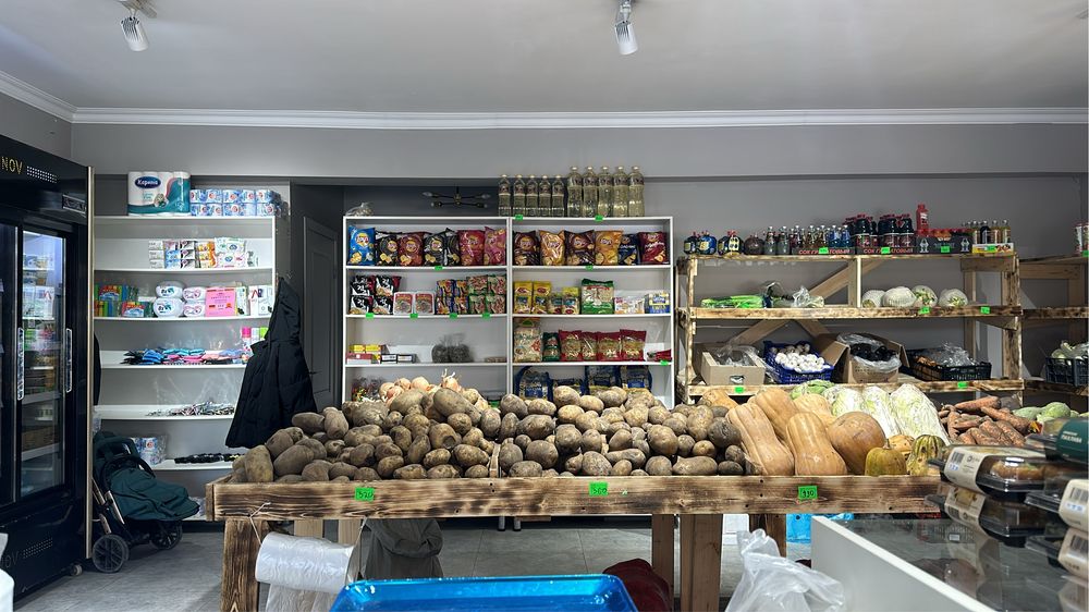 Витрина для овощи фрукты