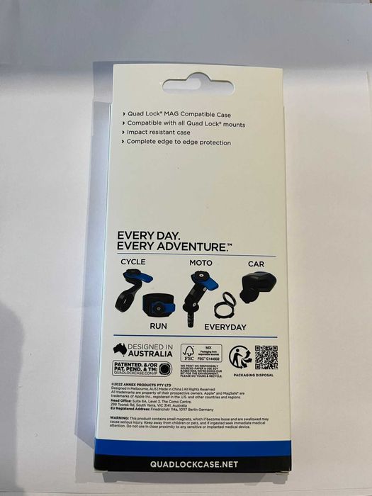 Carcasa Mag Case Samsung Galaxy S22+ Quad Lock