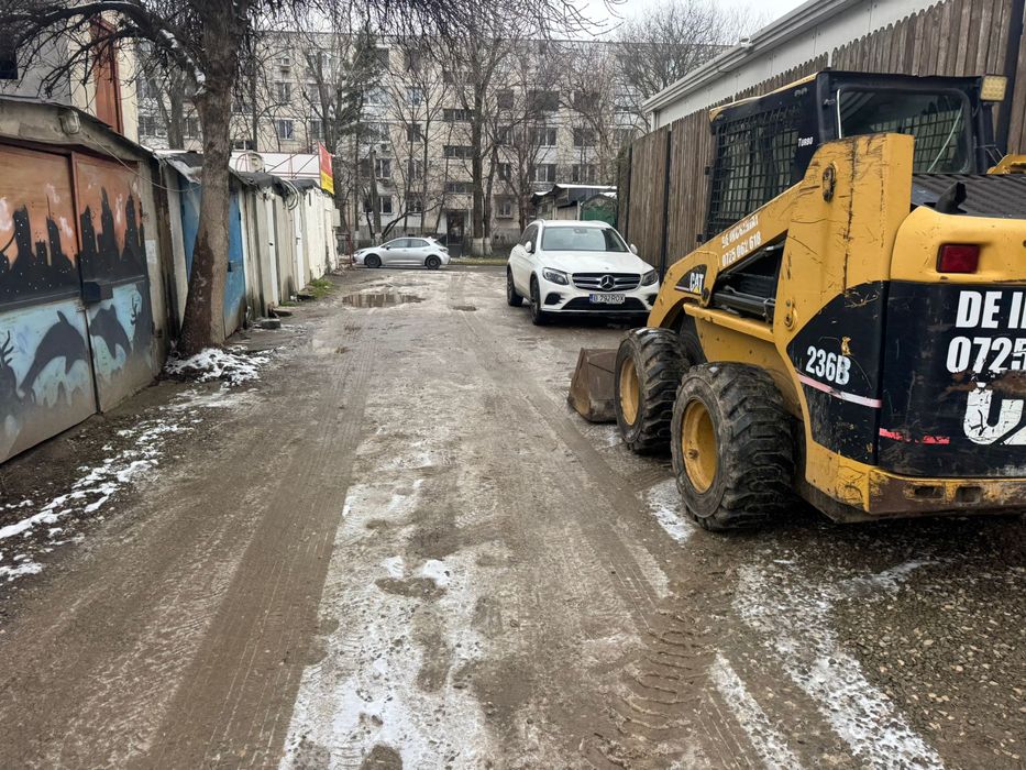 Amenajam drumuri cu frezat de asfalt,criblura asfalt-beton concasat/