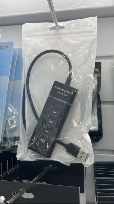USB сплиттер, USB разветвитель, USB hub хаб, USB 2.0, 3.0. 4 и 7порта