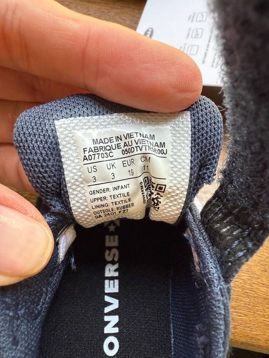 Кроссовки детские Convers