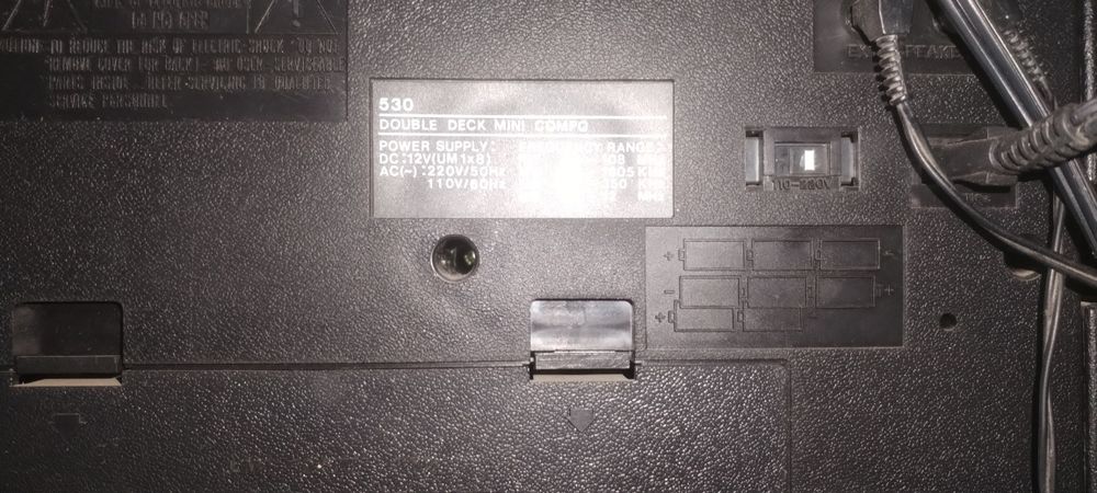 Casetofon Double Deck