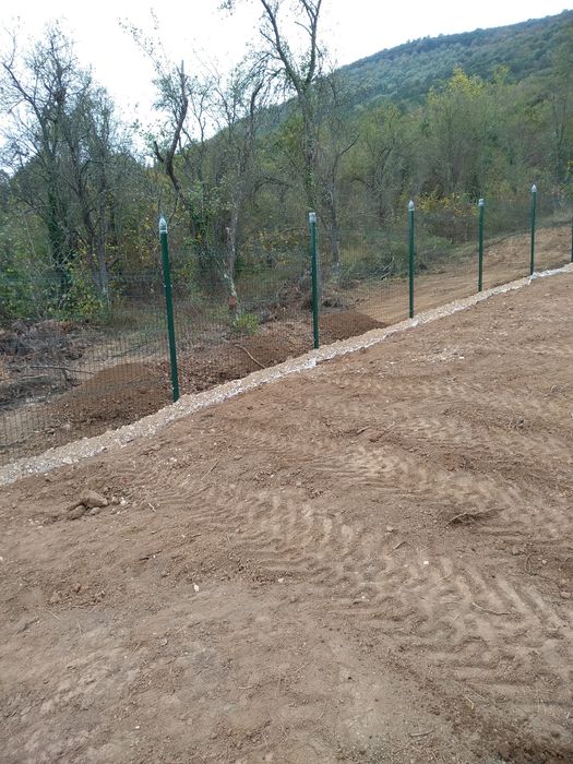 Мини багер дренажи основи ями почистване на градини дворни места ями